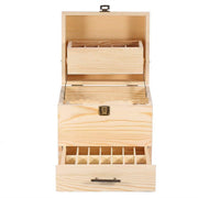 Essential oil storage box folding wooden box