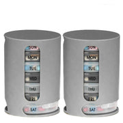 Mini Pill Storage Pill Box, Portable One-week Distribution Pill Box