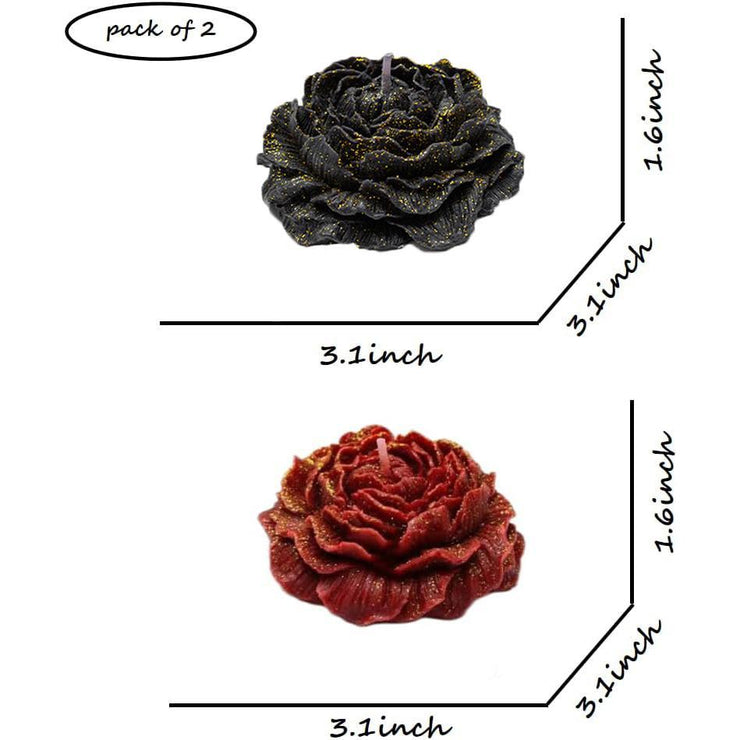 Low Temperature Candles Sentiment Gilding 45 Degrees Peony Rose Handmade Aromatherapy Wax Easy To Clean