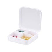 Pill Box Divided Into Small Pill Box Portable Morning