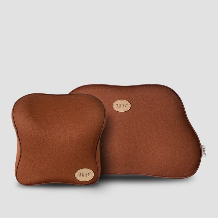 Memory Foam Car Headrest And Neck Cushion Set