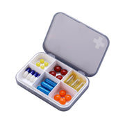 Pill Box Divided Into Small Pill Box Portable Morning
