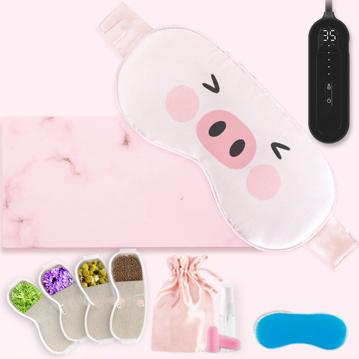 Eye Mask, Steam Eye Mask, Hot Compress Eye Mask, Rechargeable